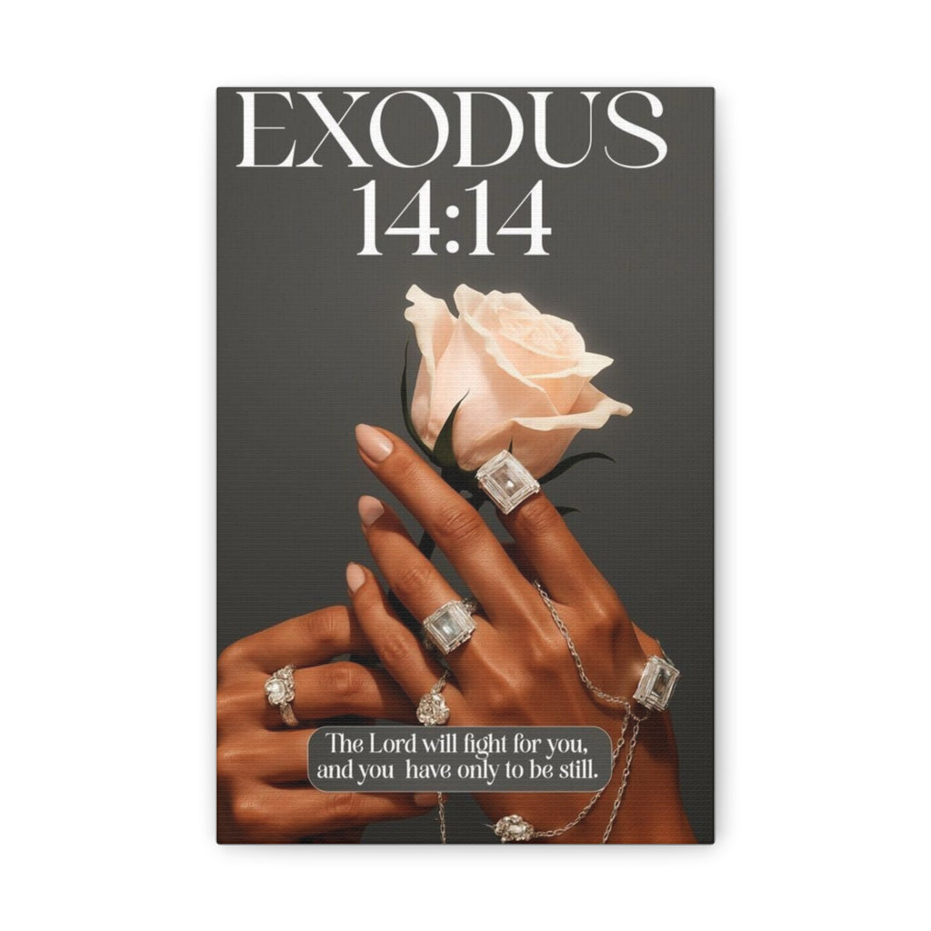 Inspirational Wall Art Print, Motivational Canvas Decor, Faith-Based Home Decor, Bible Verse Wall Art, Uplifting Gift, Religious Art