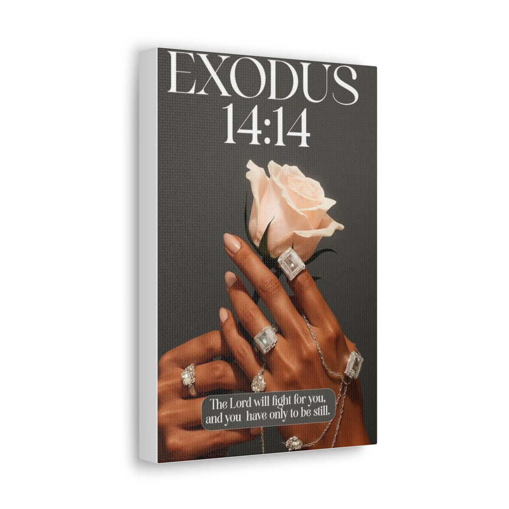 Inspirational Wall Art Print, Motivational Canvas Decor, Faith-Based Home Decor, Bible Verse Wall Art, Uplifting Gift, Religious Art